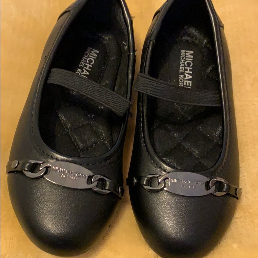 Black MK shoes